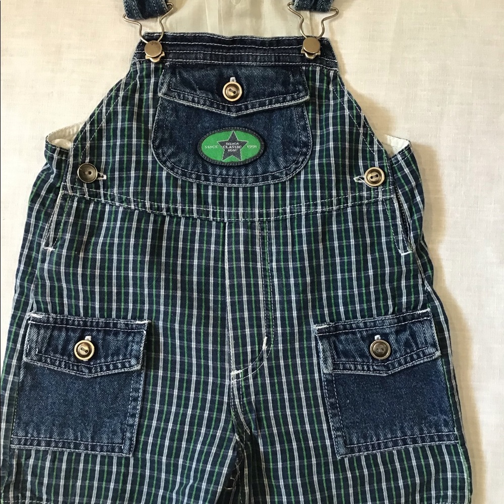 Children toddlers size 18 months overall denim
